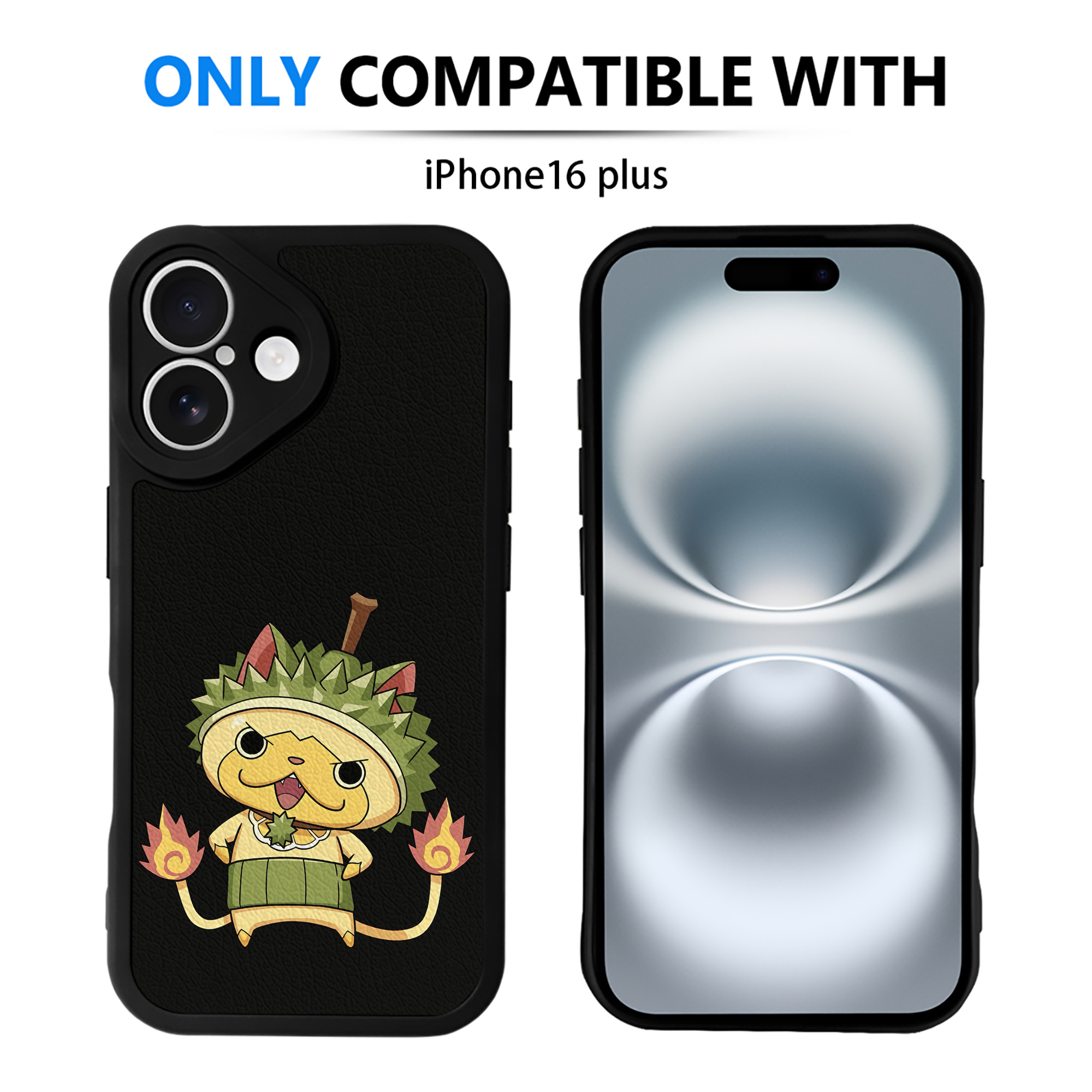 （画像用） 妖怪ウォッチ Yo-kai Watch 【iPhone 16シリーズ対応】シリコンスマホケース（レザー調） 材質：シリコン